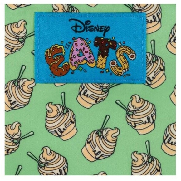 Disney Parks Loungefly 2024 Disney Eats Pineapple Swirl Dole Whip Backpack - NEW - Picture 4 of 4